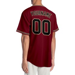 Custom White Gold-Black Mesh Authentic Football Jersey